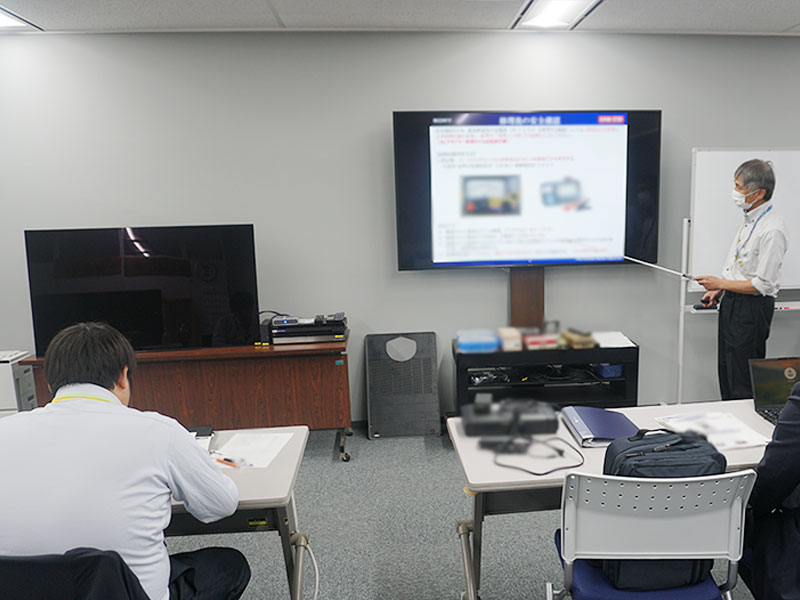 導入研修の様子